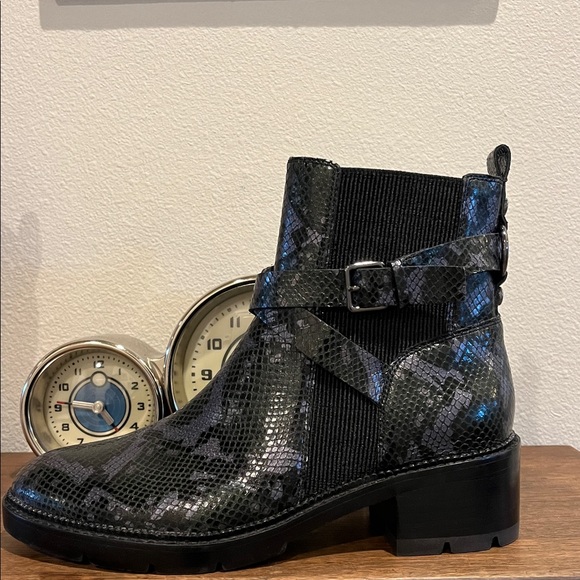 Donald Pliner Snakeskin Booties - Picture 4 of 16